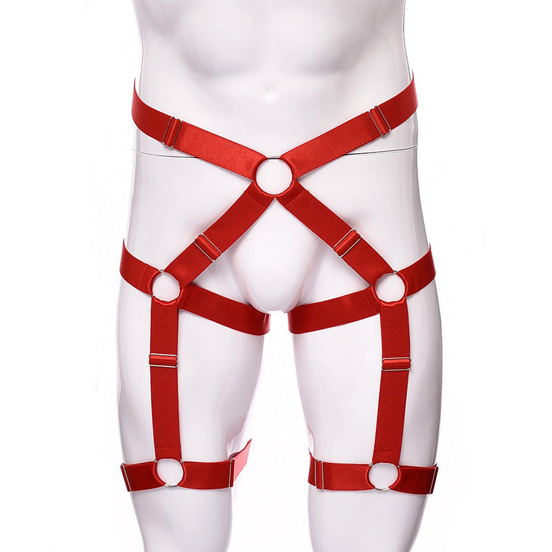 Bamboo such clothing foreign trade wire harness straps elastic adjustable base GAY men’s sex panties NZP0003 - Sexy