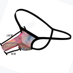 Image of YUTATA men's sex panties men's sexy panties gay JJ set gay flirting temptation thong B184