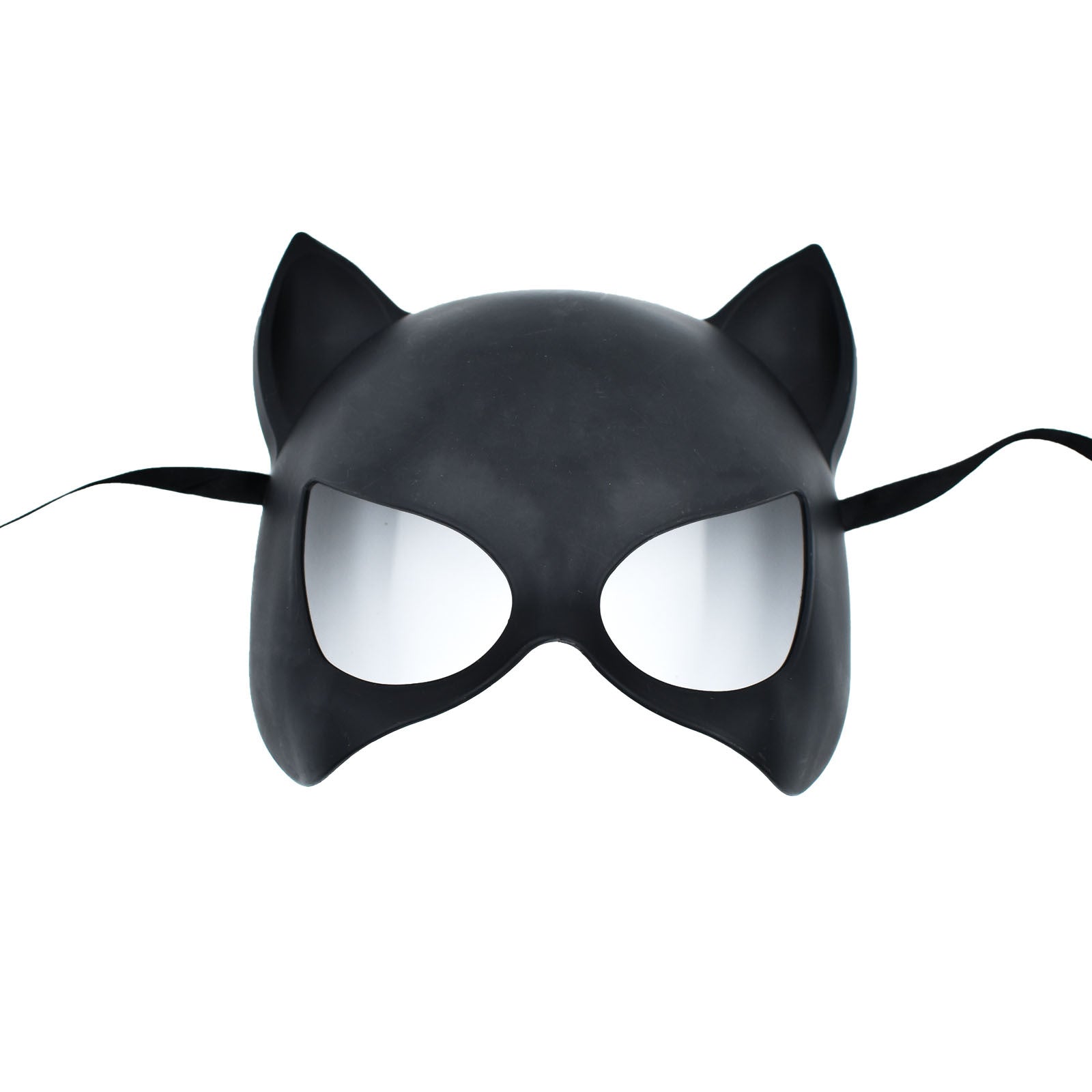 Erotic cute bunny fox demon black mask halloween stage makeup party show half face cat girl mask