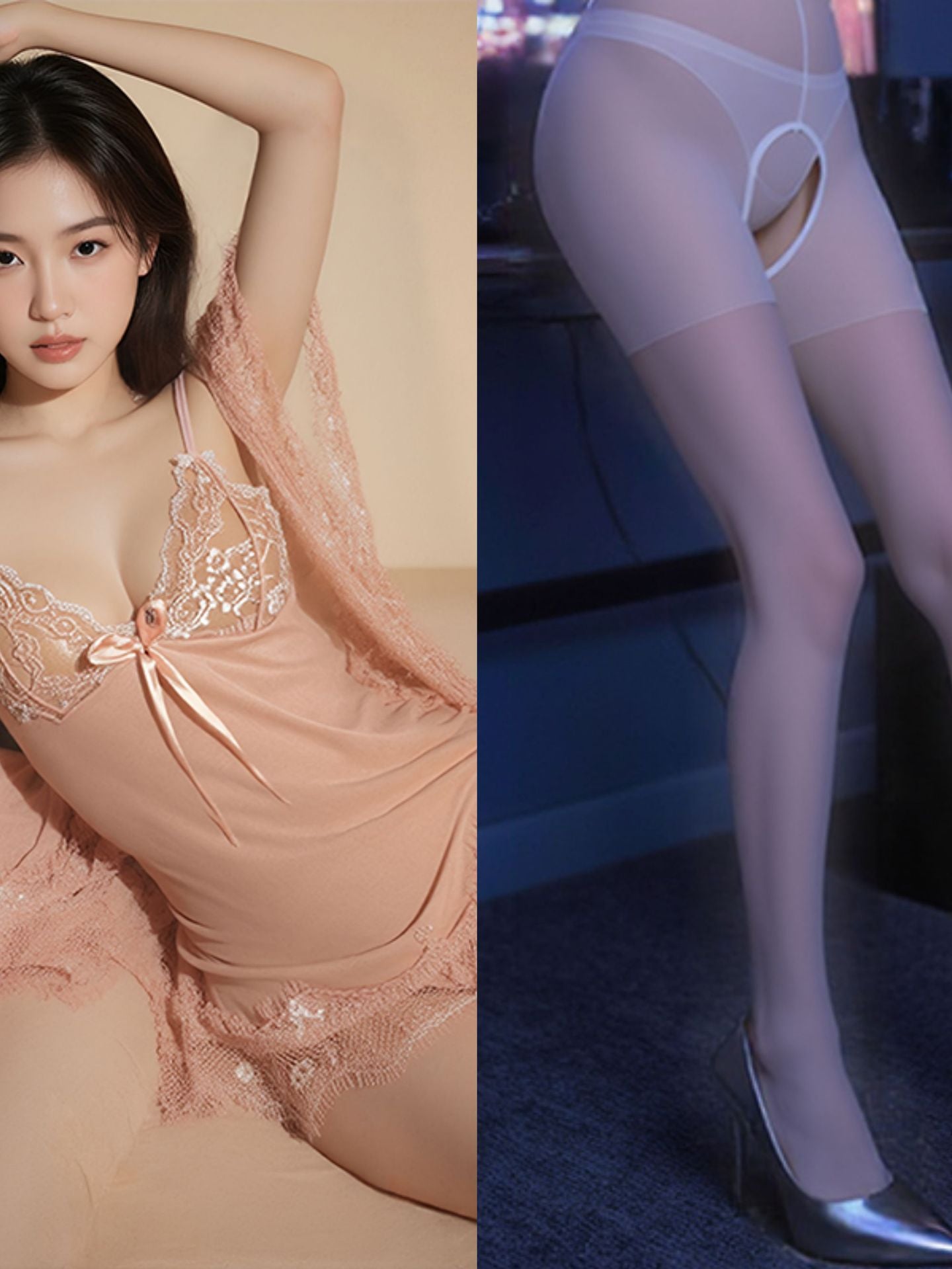 plus size sexy pajamas extreme seduction see-through erotic lingerie sassy lace transparent nightdress passion sundress set