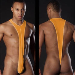 Image of Men's pullover erotic underwear bib pants European and American foreign trade AliExpress men's underwear underwear