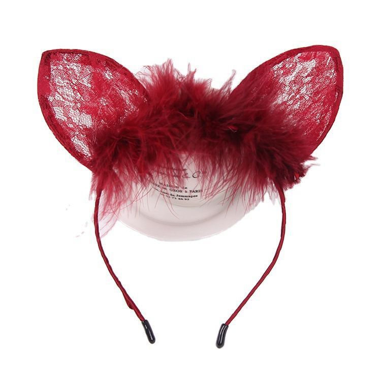 Image of Erotic lingerie accessories Korean version cat ear headband 046 holiday party 568 cute female decoration hairpin 121