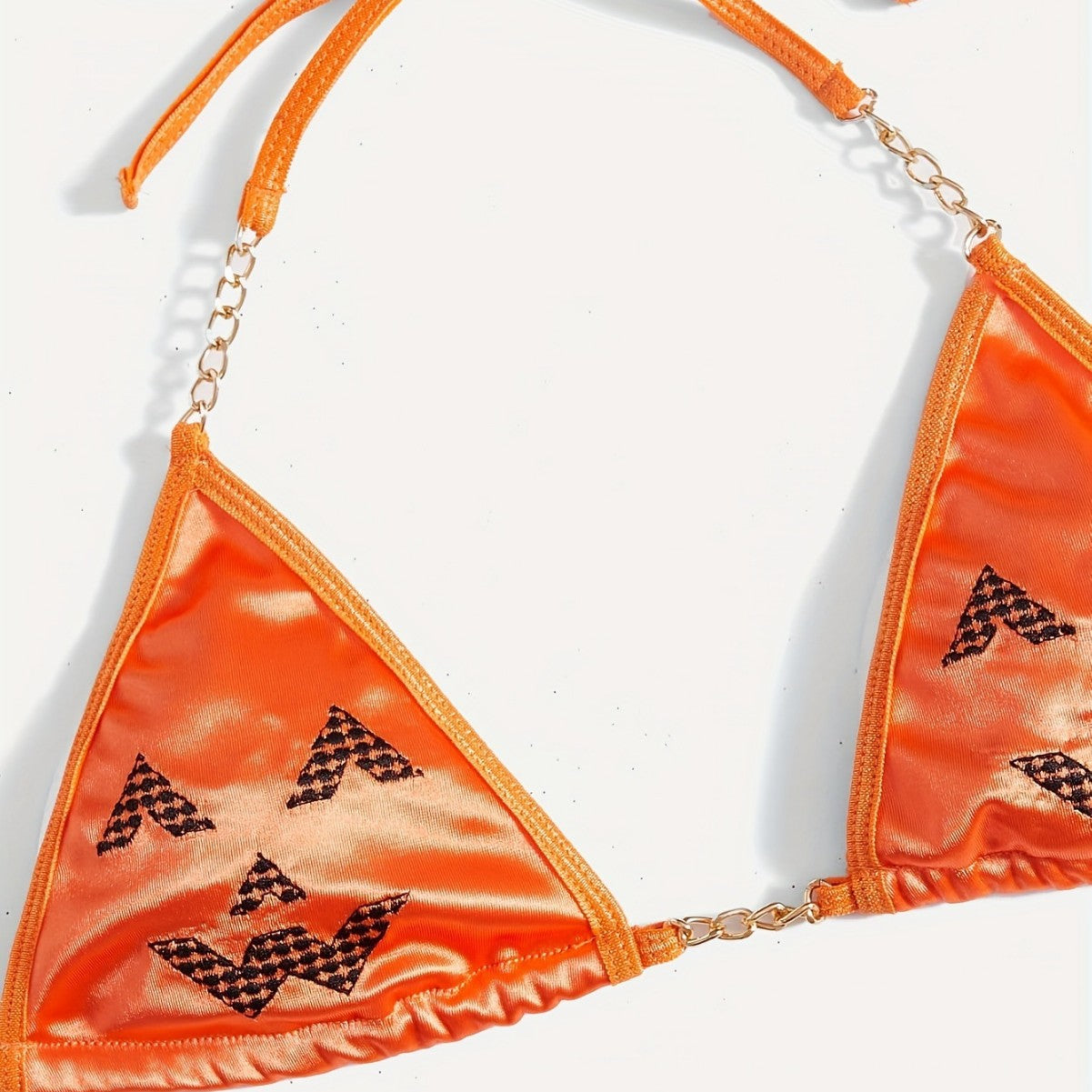 2025 cross-border new women's sexual fun lingerie set Halloween bikini