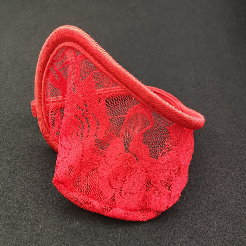 sexy men's c-line pants invisible thong lace men's sex panties seduces couples flirting adult products