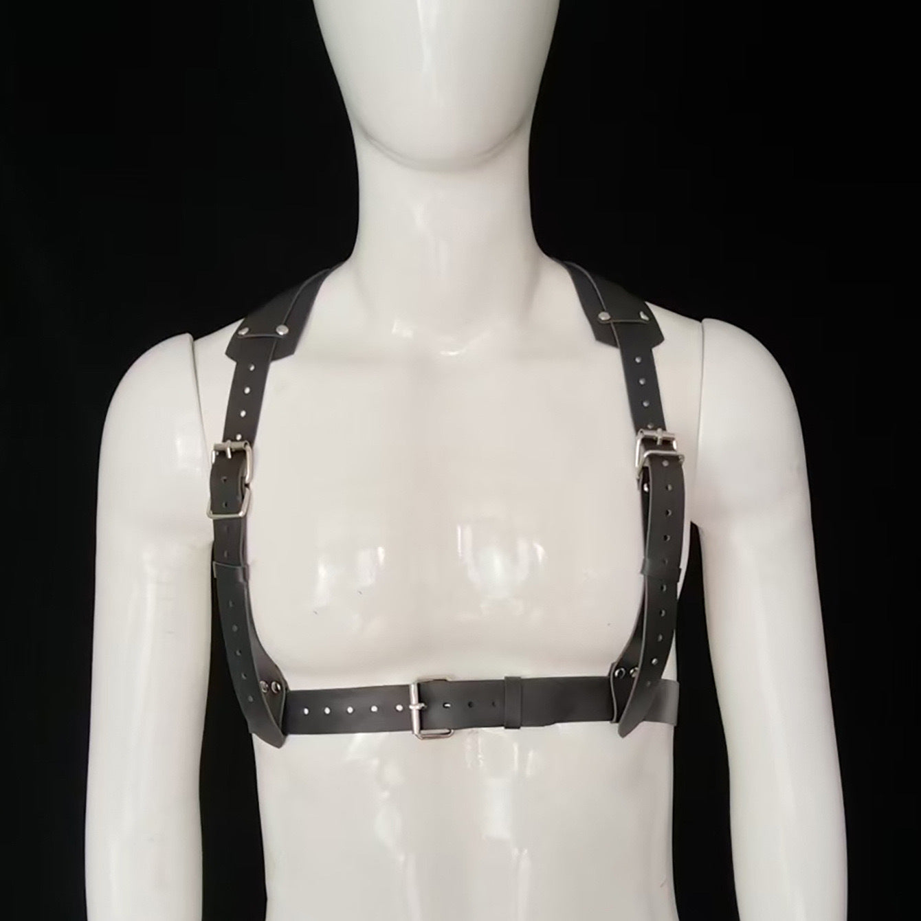 bar performance cos men's bib trendy male influencer shoulder strap chest belt belt casual men's uniform alternative suit