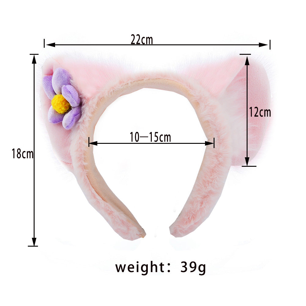 Sex mask ear hairpin backyard anal plug female supplies sm metal fun suit fox tail four-piece set