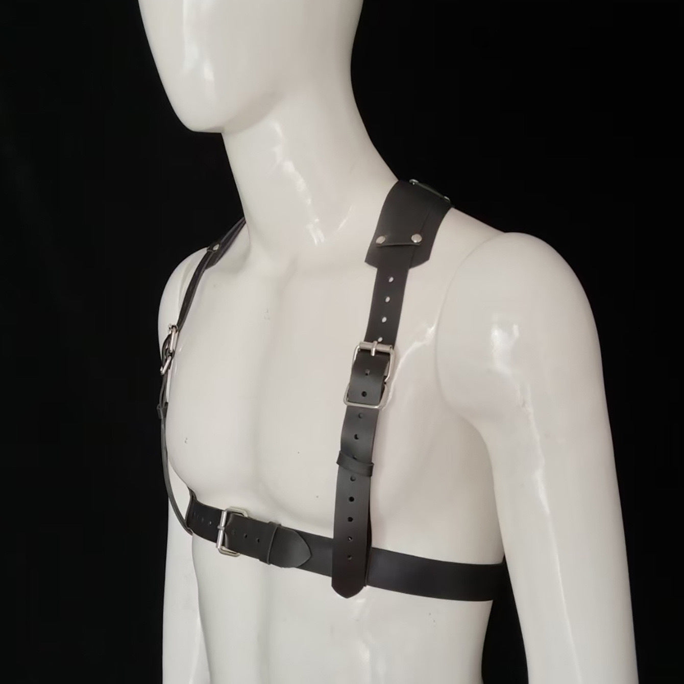 bar performance cos men's bib trendy male influencer shoulder strap chest belt belt casual men's uniform alternative suit