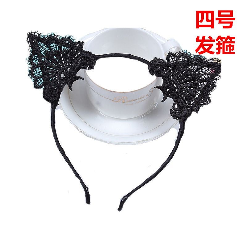 Image of Erotic lingerie accessories Korean version cat ear headband 046 holiday party 568 cute female decoration hairpin 121