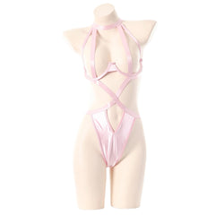 Image of European and American foreign trade strap-on bras, sexual interest, underwear, strap-ons, body wires, straps, cross-border sources