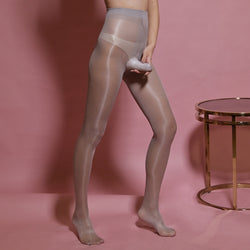 Image of Oily stockings, oily shiny, sexy, transparent pantyhose, high waist, sexy seamless seamless seamless seamless underwear, horse oil, chicken and chicken socks men