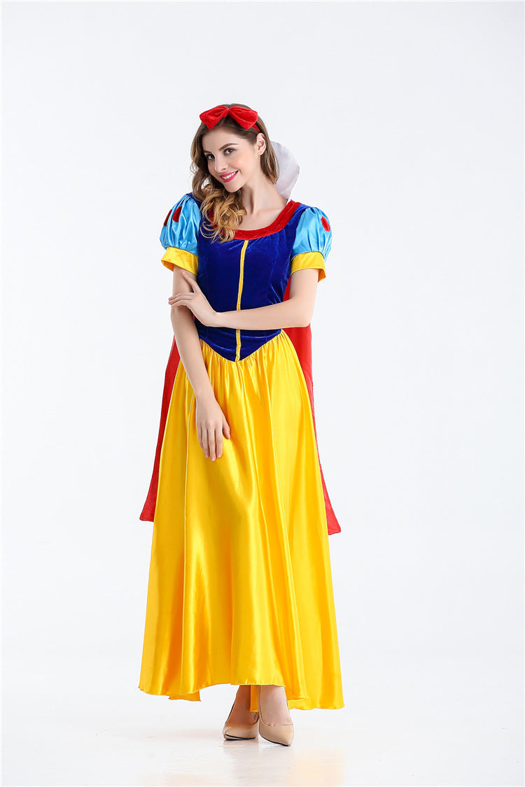 Snow White Dress Up Sex Uniform European American Girl Game Uniform Set Halloween Cosplay Costume Fashion