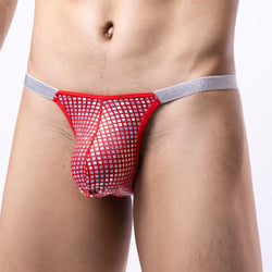 Image of AliExpress Men Sexy Couple Gay Panties Low Waist Bikini Sexy Thongs Wholesale Men’s Briefs - red / S - Sexy lingerie