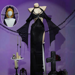 Image of Anime Dark Gothic Sexy Cosplay Costume Dark Gothic Spider Bride Dress Sexy Lingeries Private Photo Shoot Female