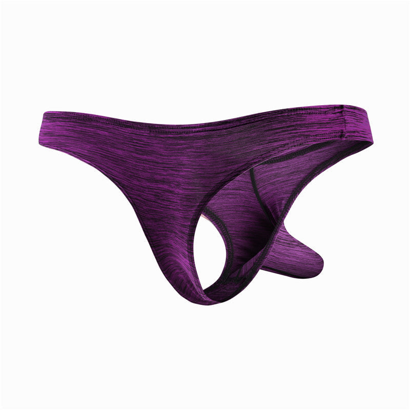 Bullet separation thong men’s singles gay comfortable T-pants thongs sexy nightclub a gay erotic panty cotton - Sexy