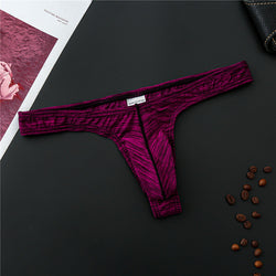 Image of Bullet separation thong men’s singles gay comfortable T-pants thongs sexy nightclub a gay erotic panty cotton - Sexy