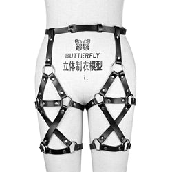 Image of Cross-border sex utensils room fun acacia women’s leather underwear shorts couple flirting SM bundled adult sex