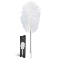Image of Erotic feather tease stick ostrich feather shoot flirt feather brush sm supplies foreplay toys sex toys adult sex