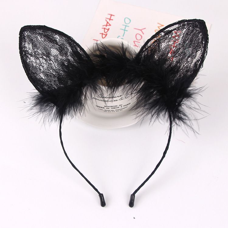 Image of Erotic lingerie accessories Korean version cat ear headband 046 holiday party 568 cute female decoration hairpin 121