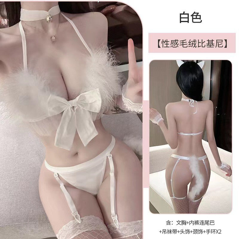 erotic lingerie sexy bunny girl christmas catwoman uniform temptation pajamas cosplay female wholesale new year sex fun