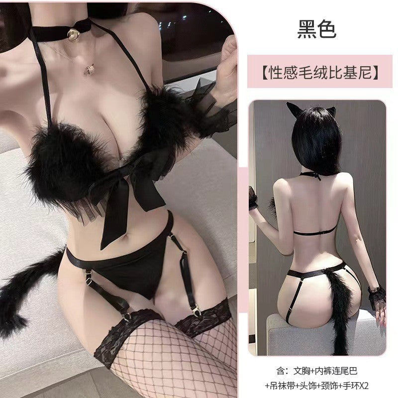 erotic lingerie sexy bunny girl christmas catwoman uniform temptation pajamas cosplay female wholesale new year sex fun