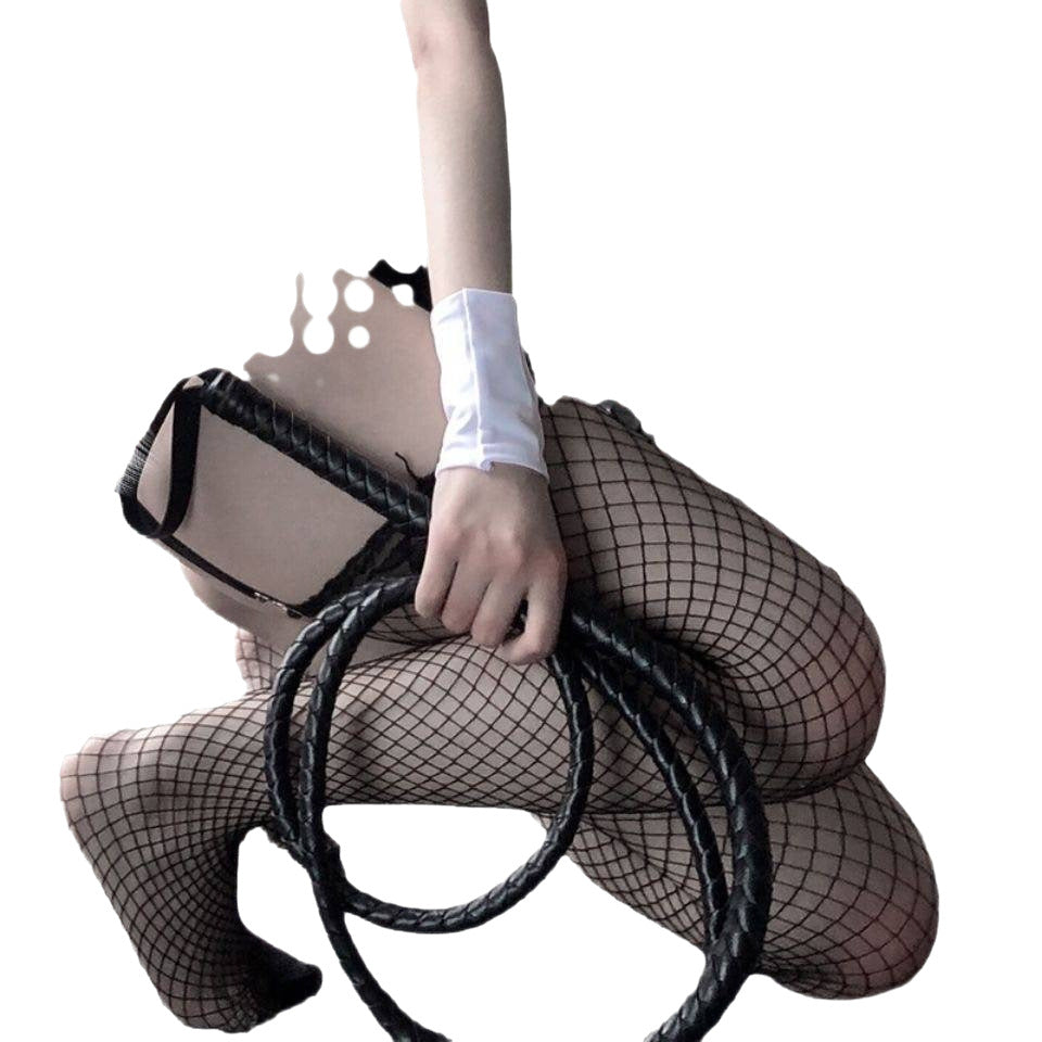 Erotic Long Leather Whip 1.8m Adult Game Queen Leather Whip Couple SM Alternative Toys Adult Sex Toys - black - toys