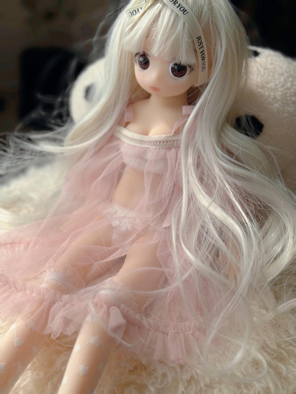 Erotic Physical Doll Silicone Live Version Non-Inflatable Male Robot Girl Wife Adult Play - 45cm / flesh / TPE - toys