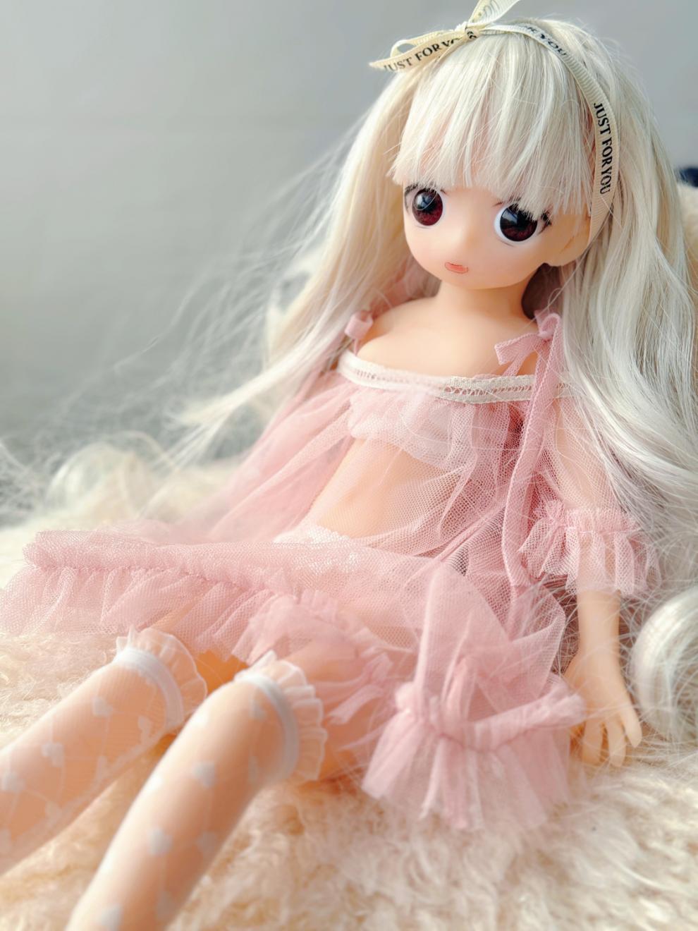 Erotic Physical Doll Silicone Live Version Non-Inflatable Male Robot Girl Wife Adult Play - 45cm / flesh / TPE - toys