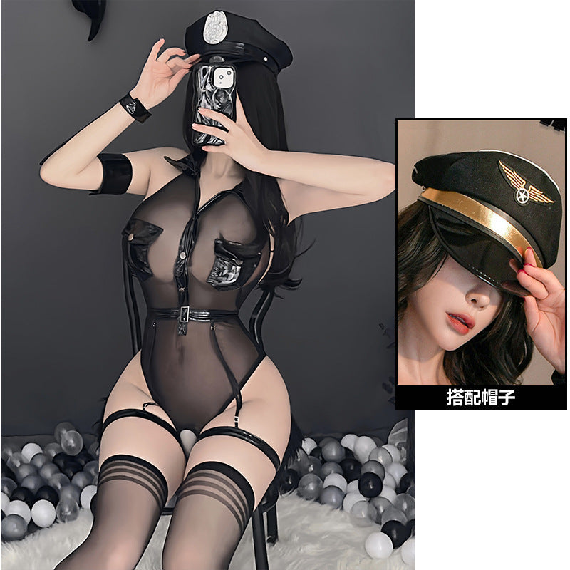 Image of Erotic underwear sexy onesies dead banks water and blood drops uniform suits passion two-dimensional role-playing