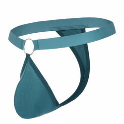 Image of European American Japanese and Korean GAY men’s low-waisted panties head night sex toys sexy mesh breathable thong