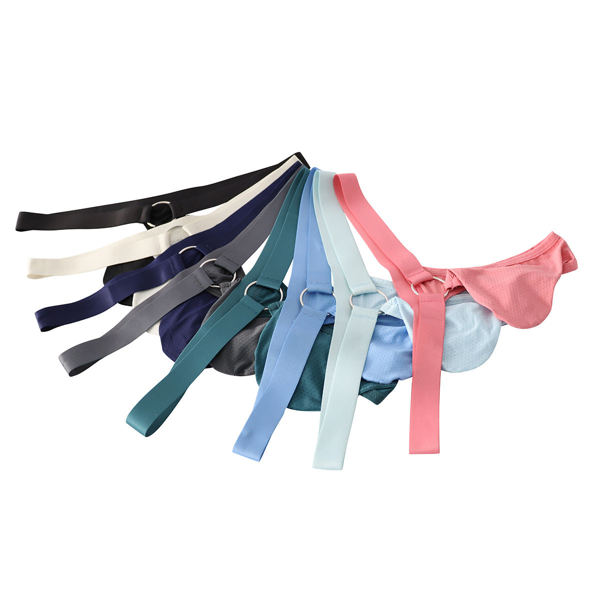 European American Japanese and Korean GAY men’s low-waisted panties head night sex toys sexy mesh breathable thong