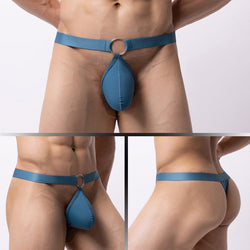 Image of European American Japanese and Korean GAY men’s low-waisted panties head night sex toys sexy mesh breathable thong