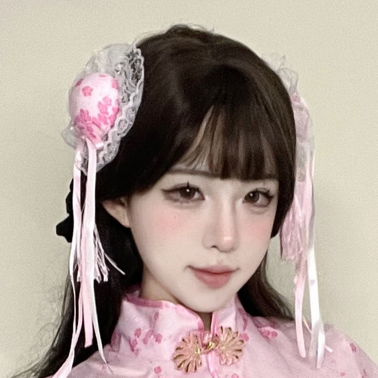 Image of Fan Lei Chinese girl cheongsam erotic underwear apron pajamas two-piece maid Japanese retro skirt short skirt 811