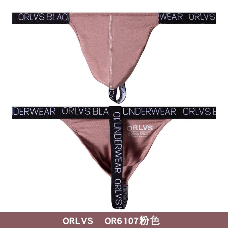 Foreign trade buttocks gay four belt thong breathable bikini sports men’s t pants erotic low-rise cross-border model