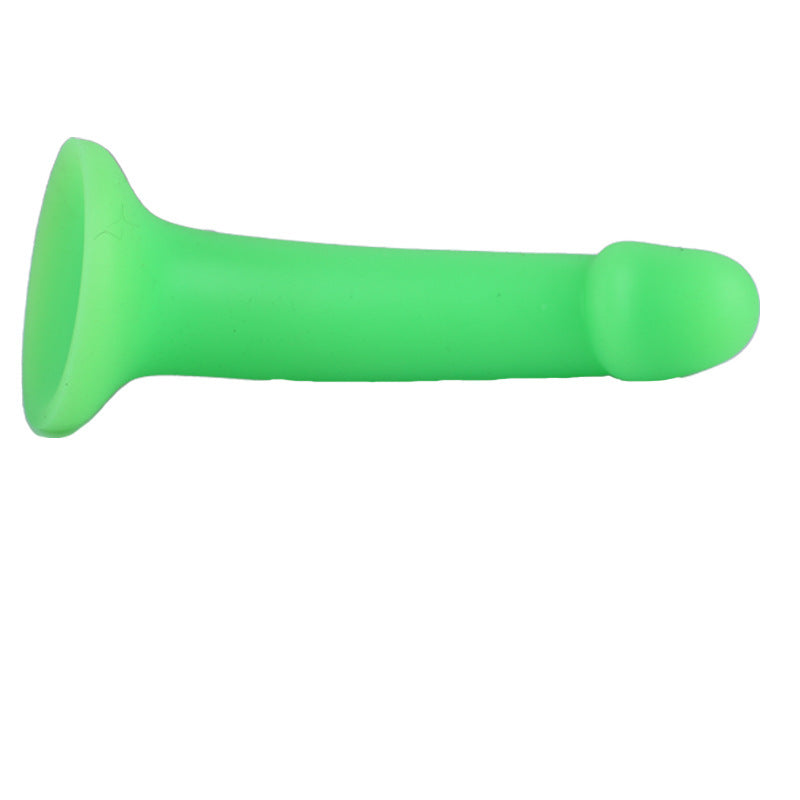 Foreign trade explosive manual simulation silicone phallus suction cup soft meat realistic fake penis adult sex toy