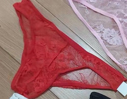 Image of Foreign trade sources men’s passionate thongs low-waisted transparent sexy T-lines GAY comrades provocative panties