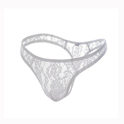 Image of Foreign trade sources men’s passionate thongs low-waisted transparent sexy T-lines GAY comrades provocative panties