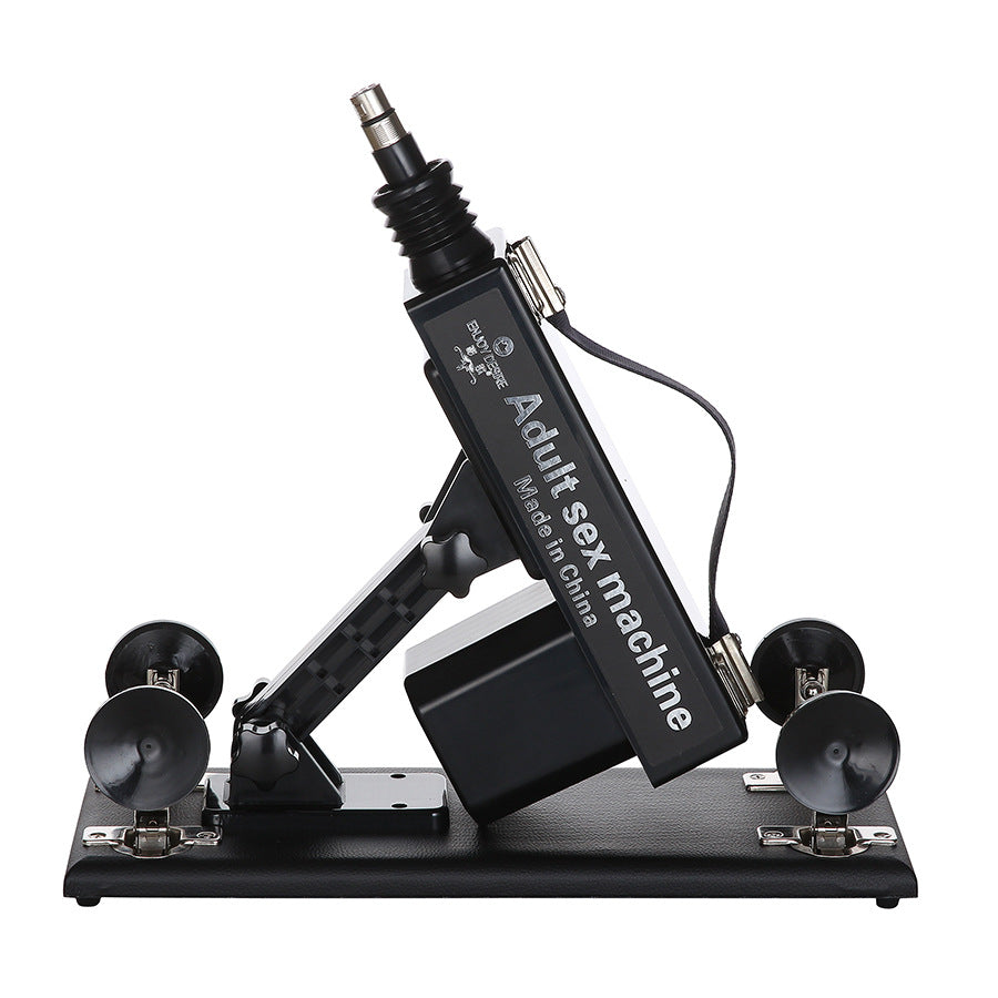 Image of Foreign trade women’s gun machine sex love fun machine automatic telescopic bombardment simulation phallus source