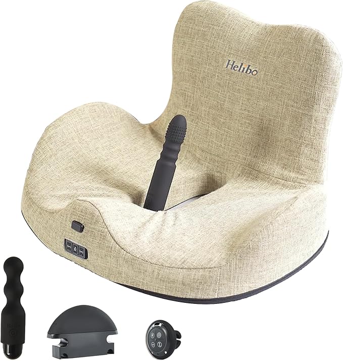 Helibo Multifunctional Massage Cushion Adult Sex Toys Masturbation Vibrator for Women 6 Boxes - toys