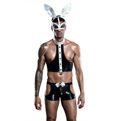 Image of JSY2021 men’s sex uniforms europe and the united states sexy bunny men cosplay gay erotic lingerie temptation 7218
