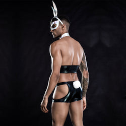 Image of JSY2021 men’s sex uniforms europe and the united states sexy bunny men cosplay gay erotic lingerie temptation 7218