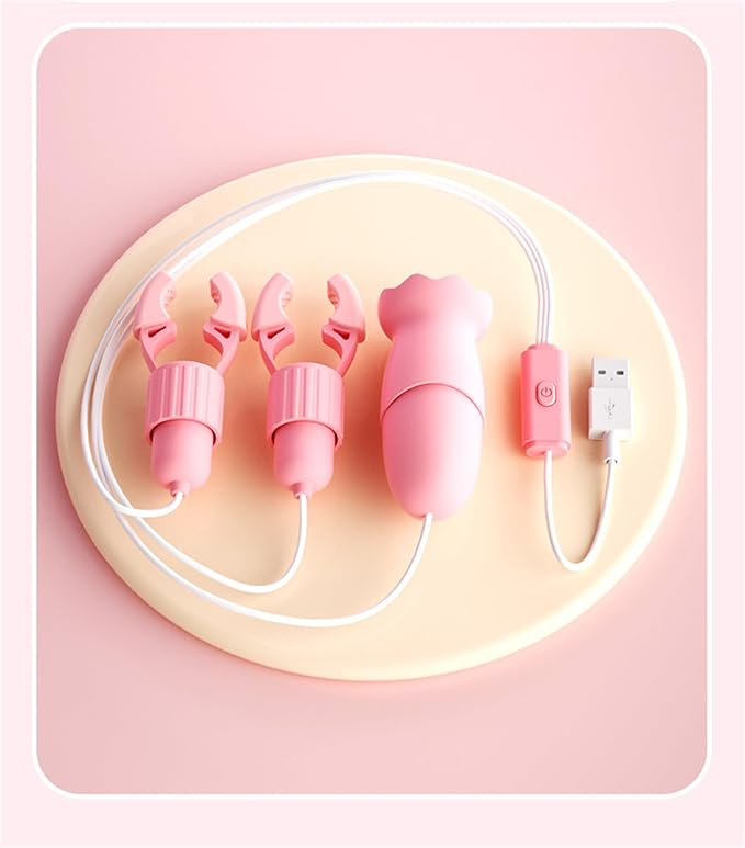 Image of Laile Fan Dai Jade Rabbit Milk Clamp Sucking Tongue Licking Nipple Flirting Female Masturbation Toys Adult Sex Toys