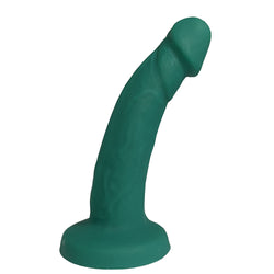Image of manual simulation phallus eggless dildo silicone phallus female masturbator masturbator stick fake penis sex wholesale
