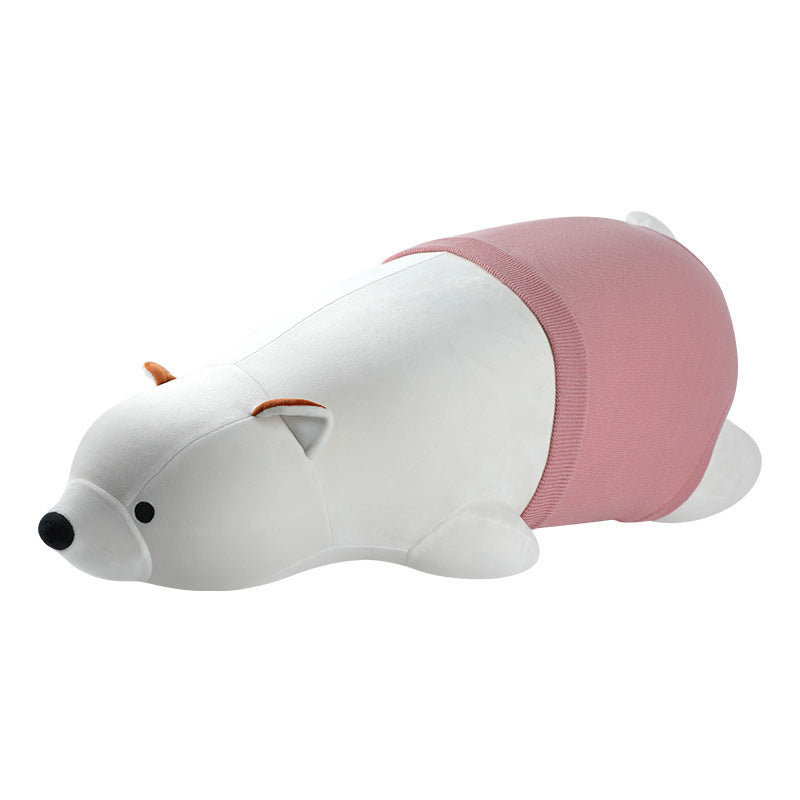 Image of Manufacturer consignment mystery doll gun machine remote control white bear doll telescopic vibration warming sex adult