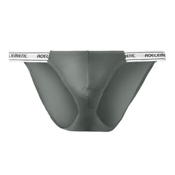 Image of men’s thong men’s erotic lingerie men’s double thong gay men’s buttocks sexy briefs - gray / L - Sexy lingerie