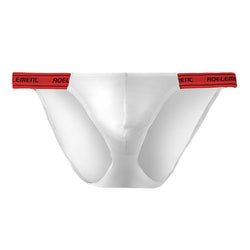 Image of men’s thong men’s erotic lingerie men’s double thong gay men’s buttocks sexy briefs - white / L - Sexy lingerie