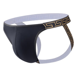 Image of Men’s Thong Large Pocket Pockets Exposed Buttocks Nylon Panties Low Waist Sexy T-Pants Gay Trendy Erotic Underwear