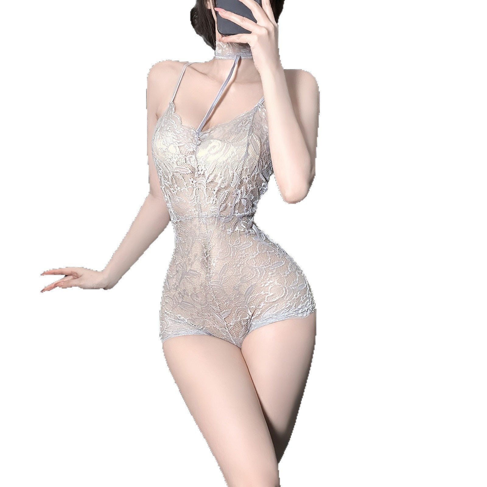 Image of Morning admiration erotic underwear European and American sexy passion lace clothes bed jumpsuits pajamas women’s