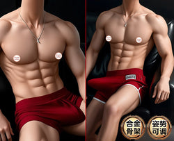 Image of muscular hunk teen bust doll dildo penis female masturbator adult sex toys simulated phallus - toys