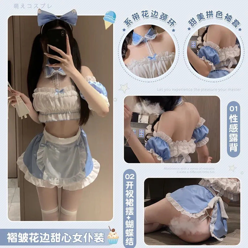 Nomi twilight sexy maid temptation uniform passion sm small breasts dating robe cute pure lust erotic lingerie - Sexy