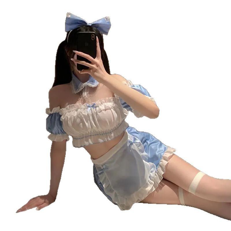 Nomi twilight sexy maid temptation uniform passion sm small breasts dating robe cute pure lust erotic lingerie - Sexy